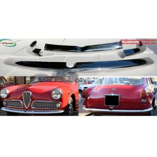 Alfa Romeo Giulietta Sprint Serie 750 and 101 bumpers